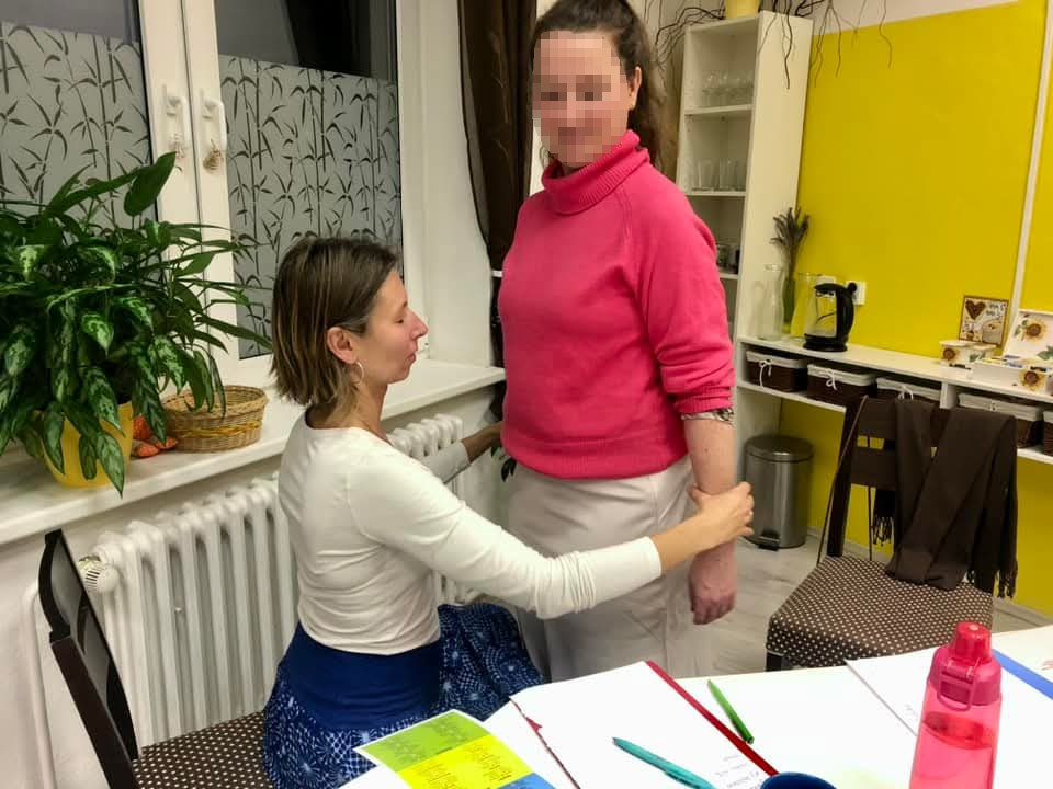 Kineziologie s klientkou